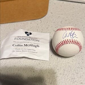 Atlanta Braves Collin McHugh Autographed Baseball